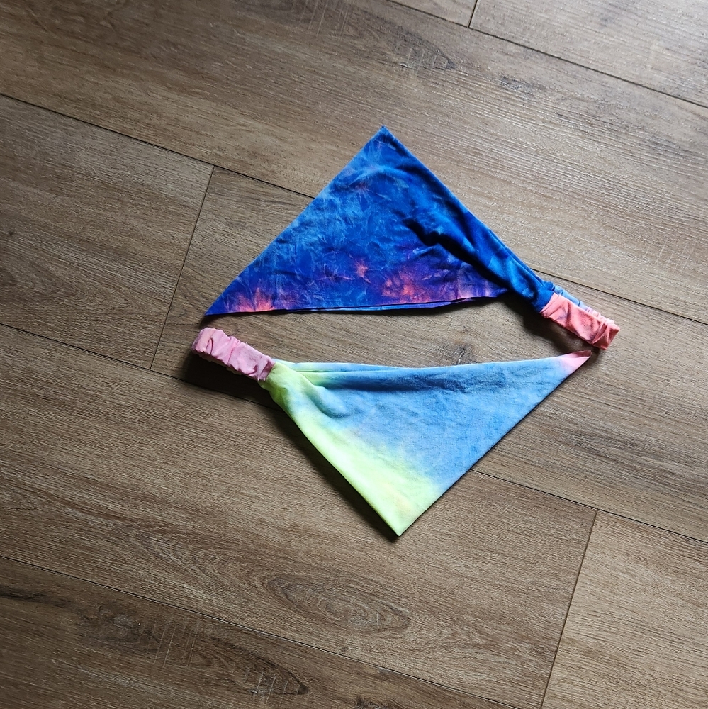 Headband/bandana tie-dyed